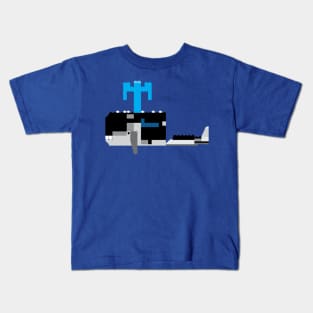 My Building Brick Creation: Humpy The Whale by Mathew Kids T-Shirt